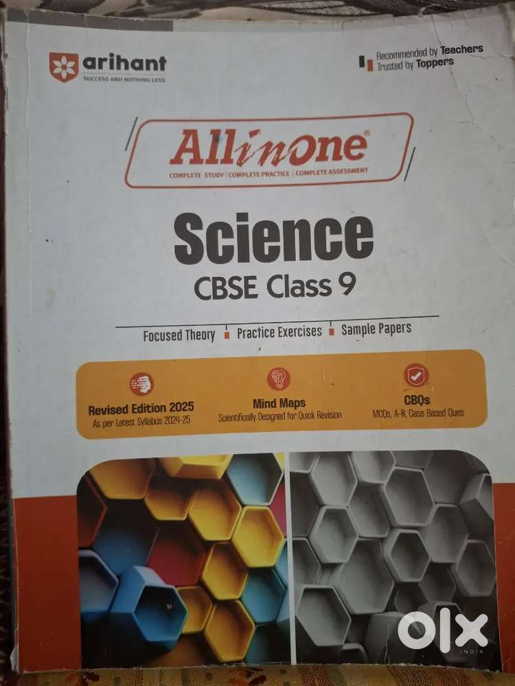 Arihant All in one Science class 9 for cbse exam.