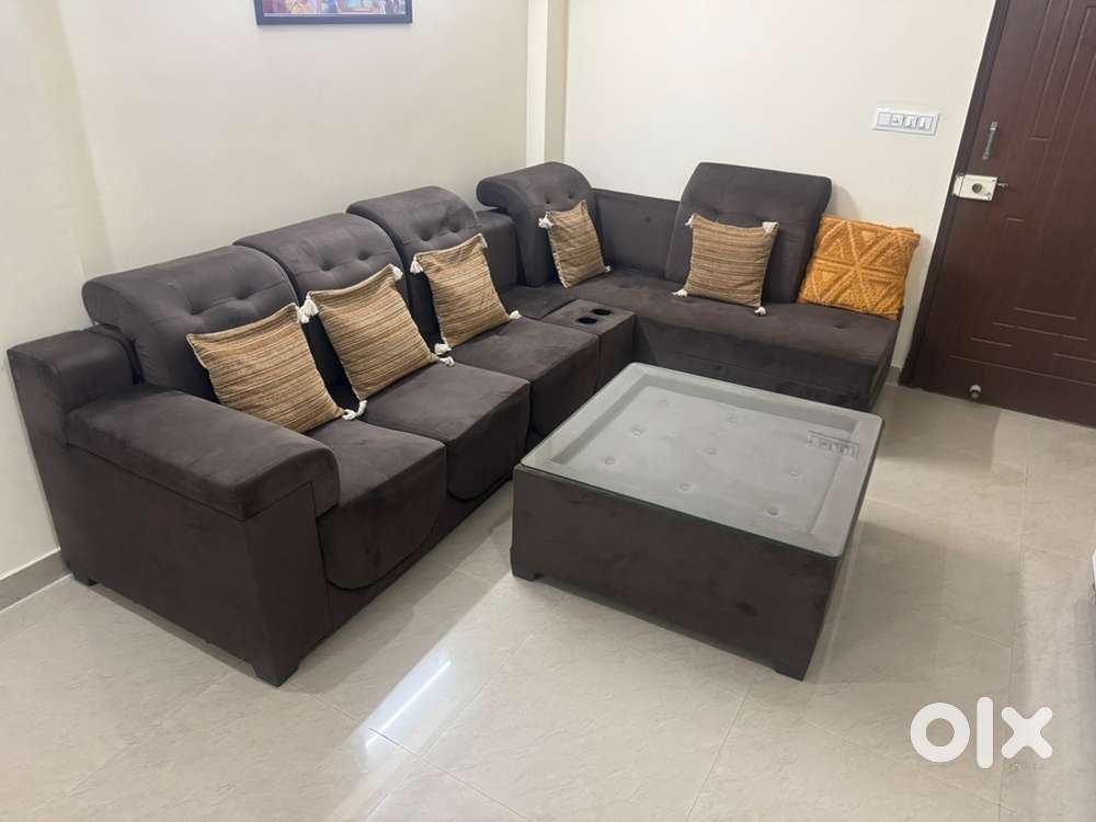 L shape sofa set for sell
