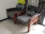 Sofa set 3x2 with cushions sagwan wood