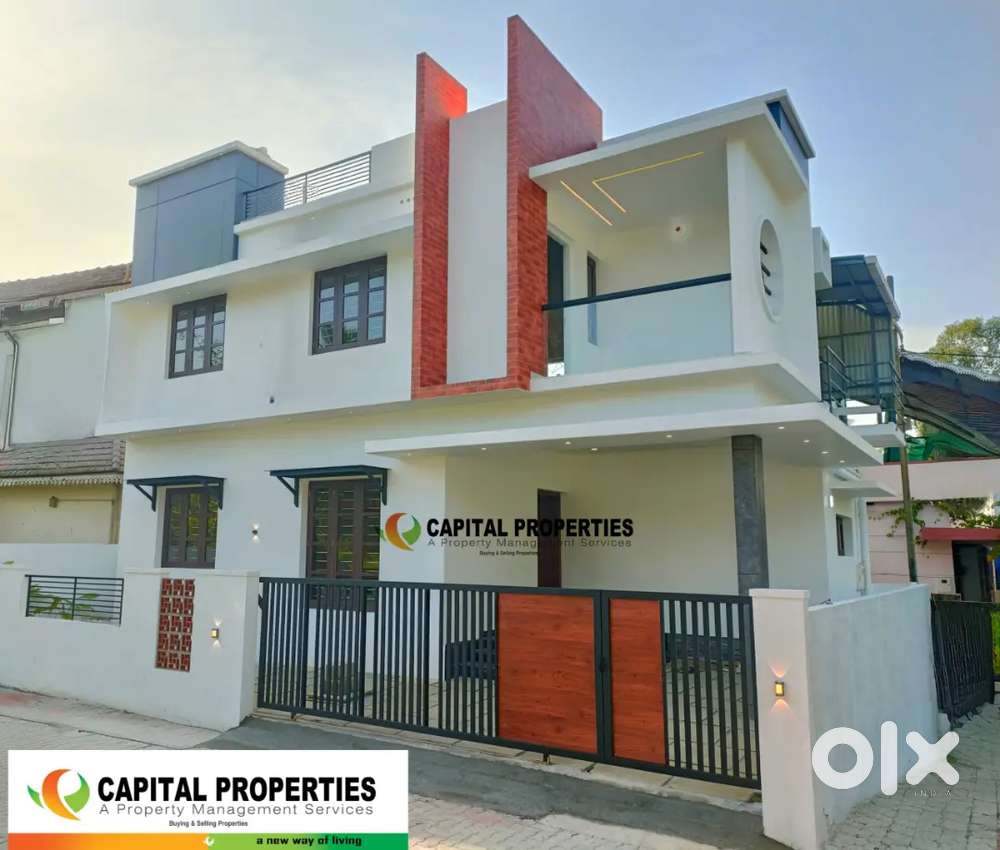 വൈറ്റില - എരൂർ (3 Cent)- ൽ പുതിയ വീട് - (3 BHK )- 79 ലക്ഷം