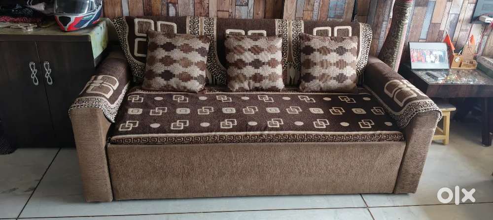 Two Sofa cum bed 5*6 and 6*6 size