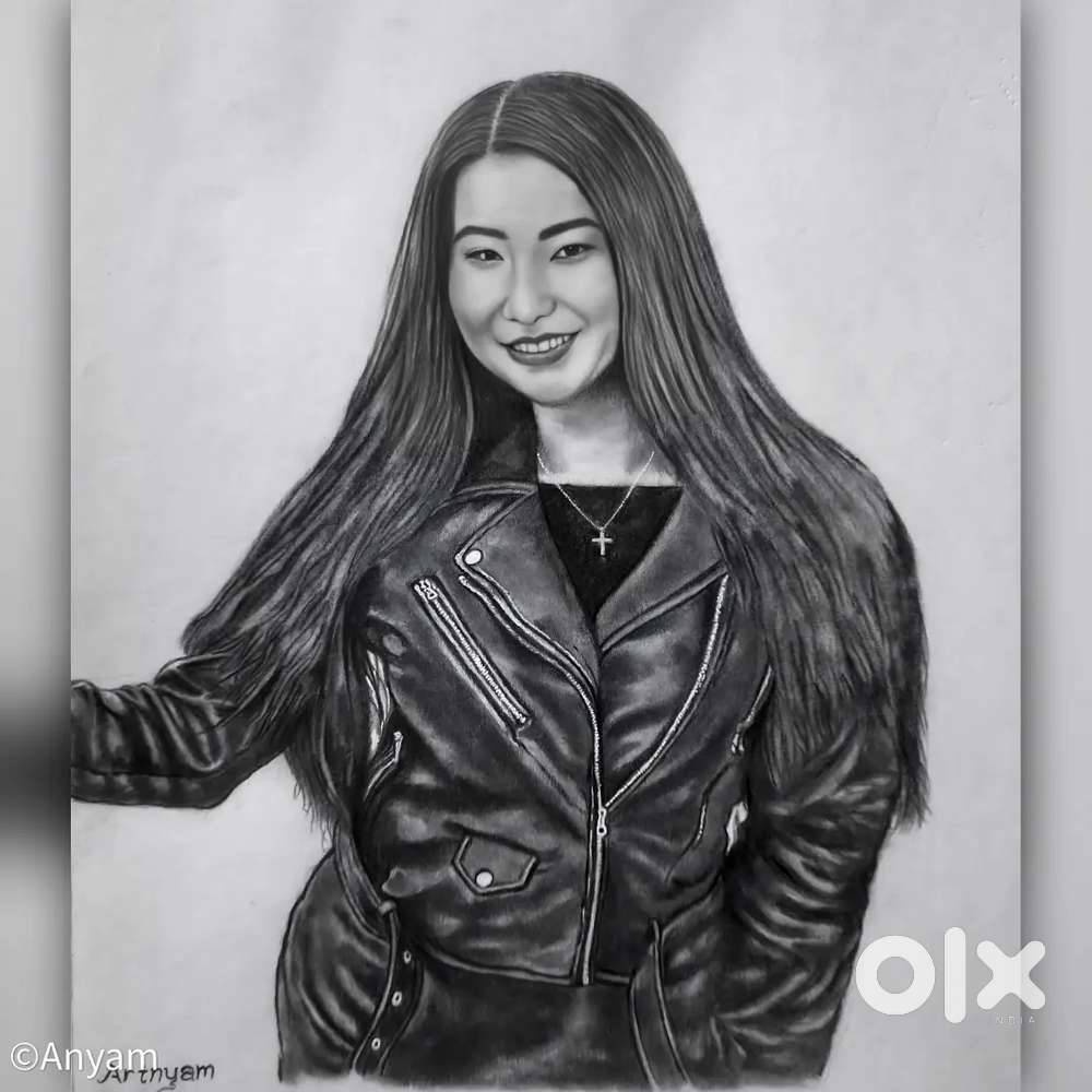 CUSTOMIZE REALISTIC PORTRAIT DRAWING