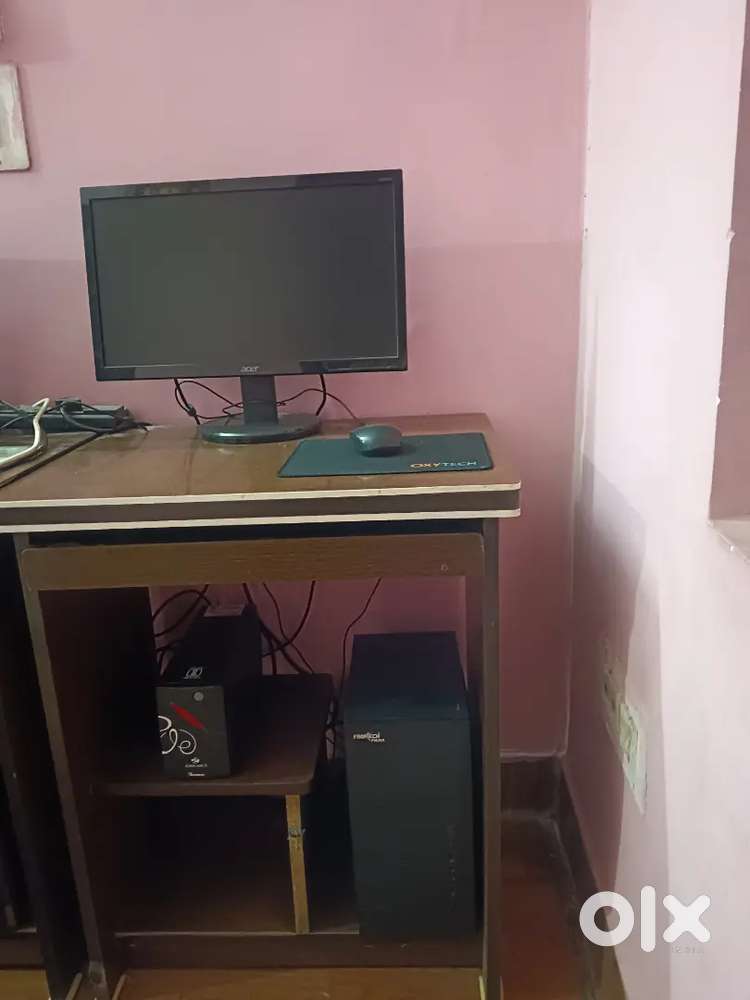 Desktop computer in running condition