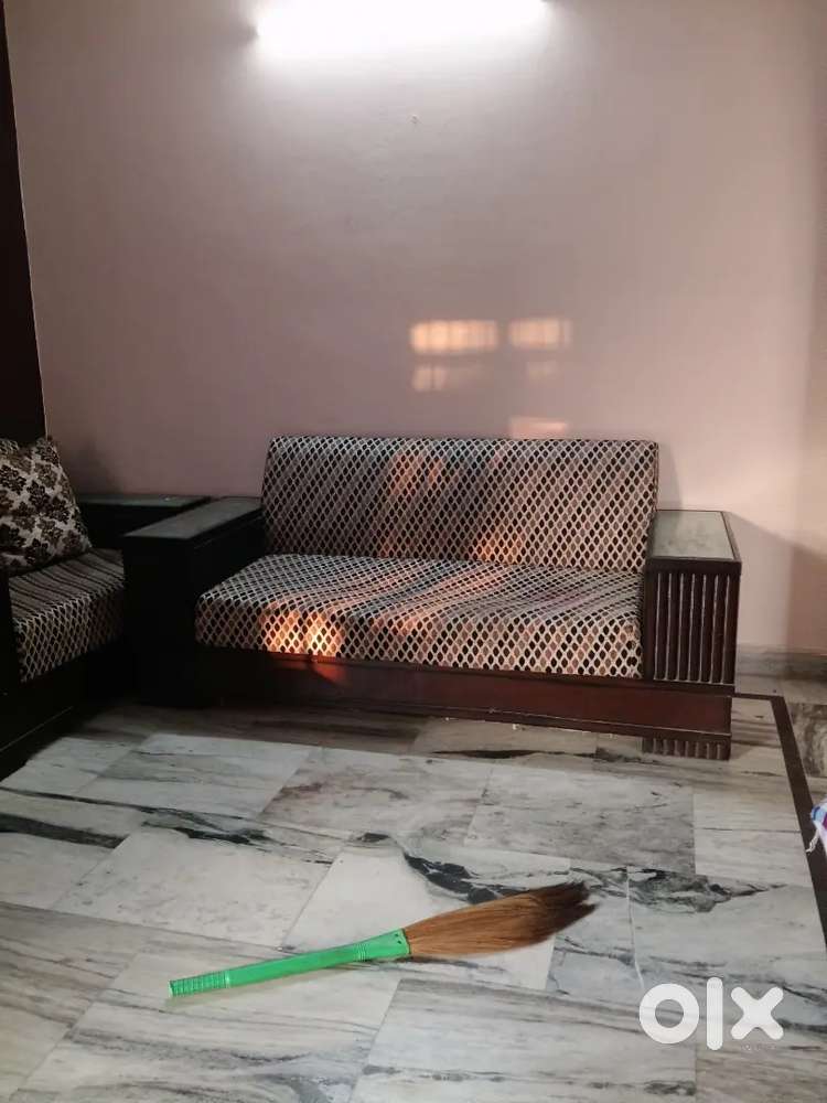 Sofa with center table