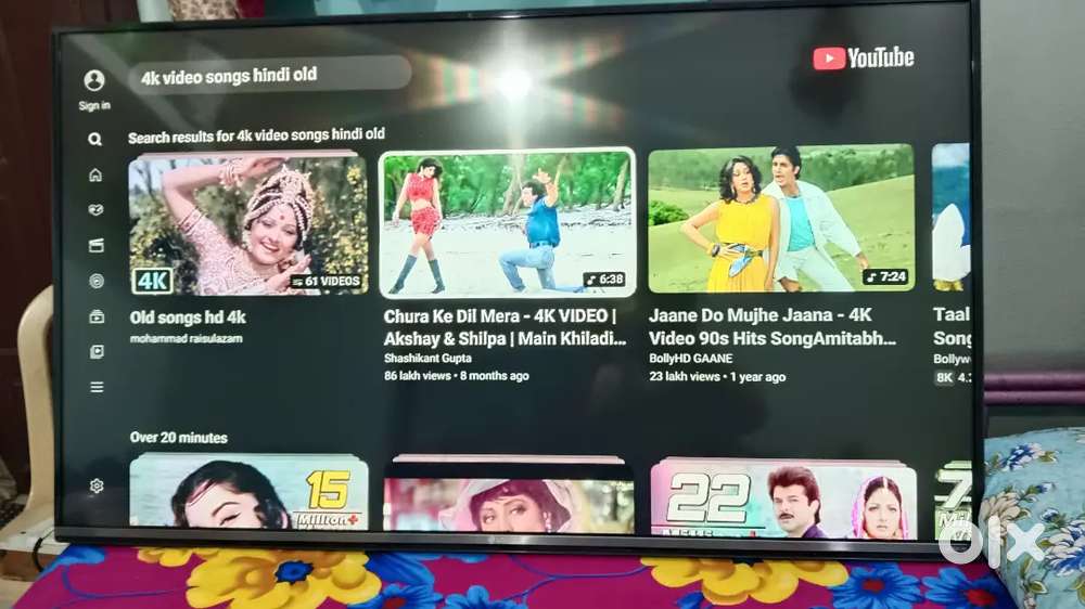 LG 55 inches Android smart 4k LED TV