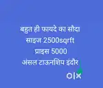 बहुत ही फायदे का प्लॉट बेचना है अंसल टाउनशिप में