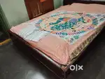 Good quality, durable cot, cupboard, out-door bamboo mat are for sale