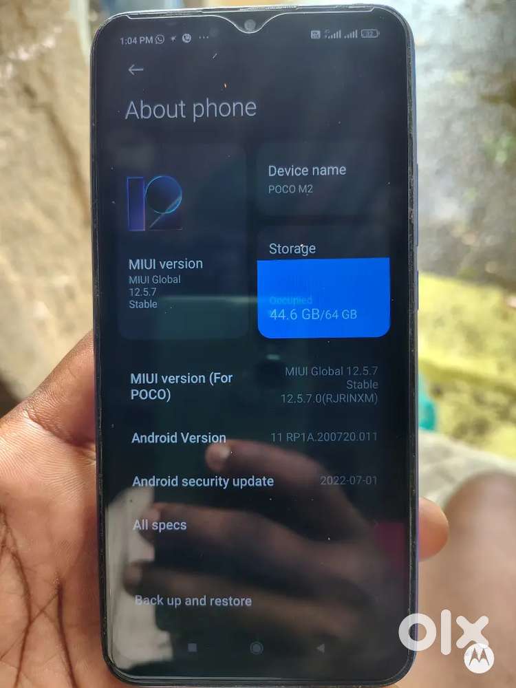 Poco m2 MI MOBILE