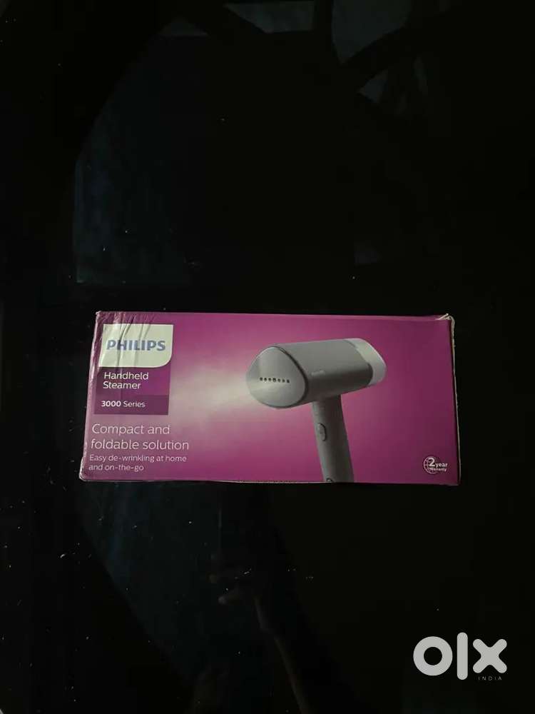 Fresh Philips handheld steamer
