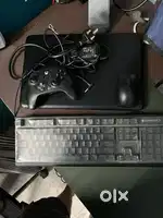 Laptop with Mechanical keyboard, mouse