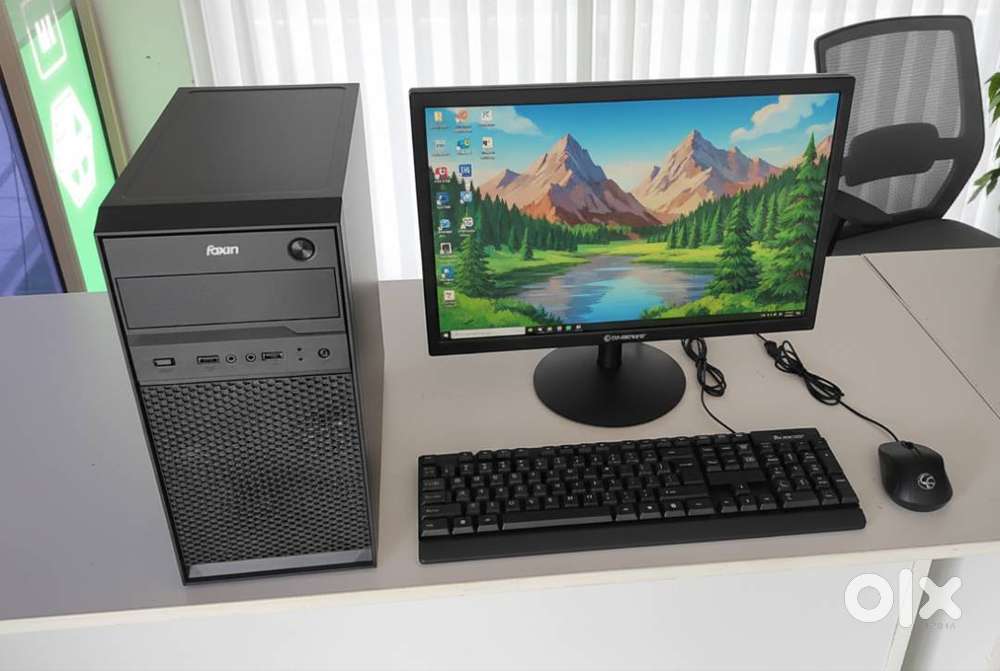 i3 Computer, 8GB RAM,128 GB SSD, 19 inch Monitor