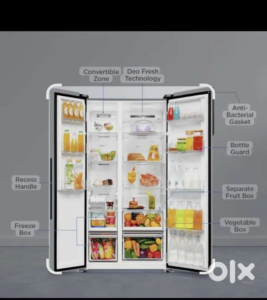 Haier Refrigerator 565lt, side by side door