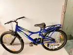 New bicycle and Blue colour
