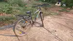 Very Less used cycle with double side disc brakes