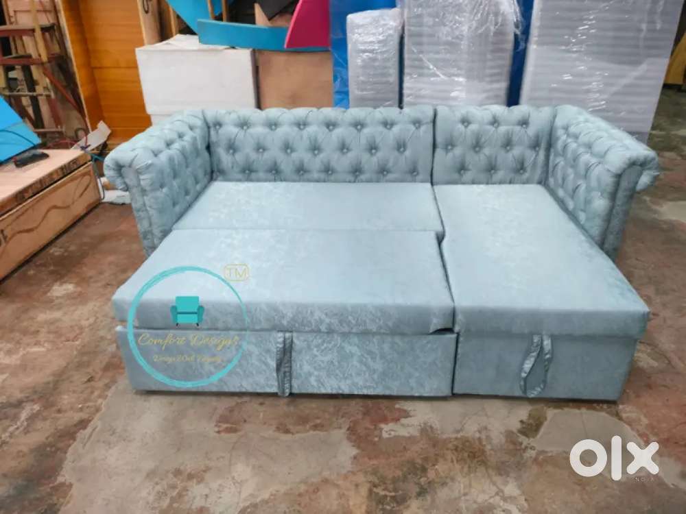 Nexa L shape sofa cumbed at reasonable pricei