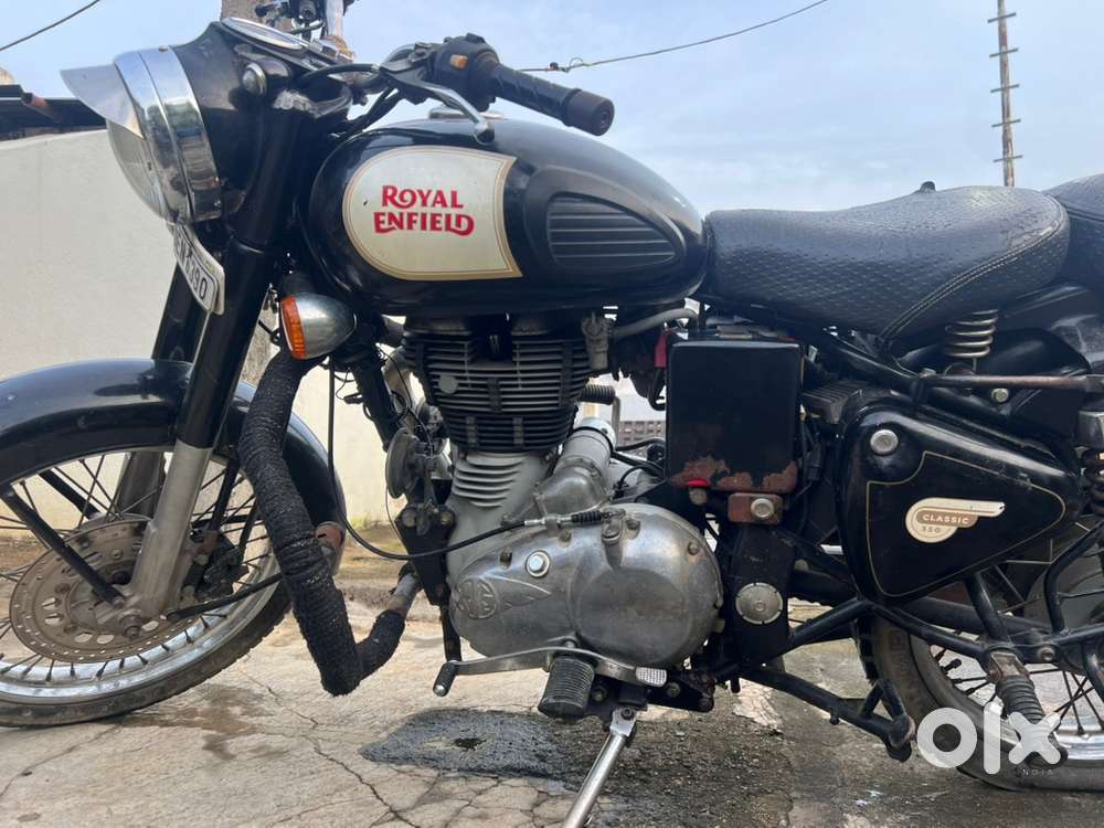 Royal enfleld classic 350 black 2015 ending model