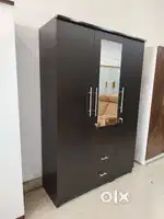 NEW WOODEN 3 DOOR WARDROBE DIRECT FROM FACTORY