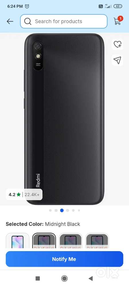 1Year new redmi 9a