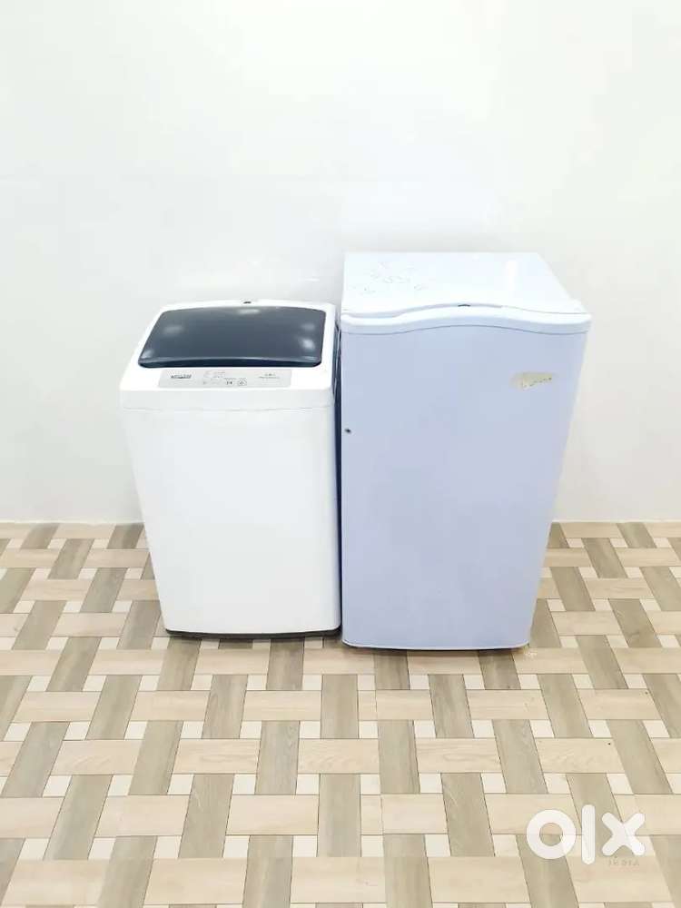 Frige+ washing machine in Good condition product