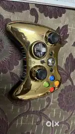 Xbox 360 with digital camera and controller