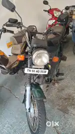 TVS XL 100 green without self