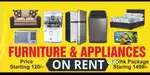 Furniture Appliances on Rent dksns mona