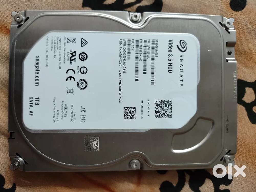 Hard Disk 1tb New