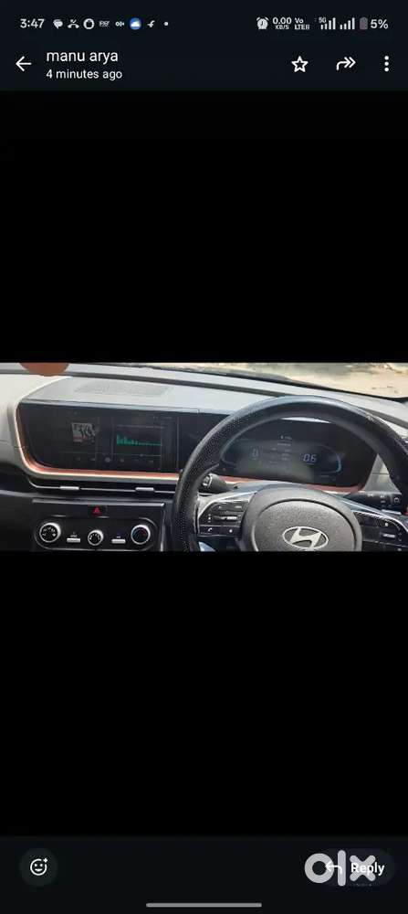 Hyundai Creta Facelift 2024 Petrol 34000 Km Driven
