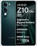 IQOO Z10 lite 6gb 128gb,8gb 256gb new box pack
