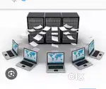 Computer operater job data entry