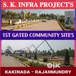 KAKINADA BEST GATED COMMUNITY SITE'S AVAILABLE FOR SALE @ ACHAMPET JN.
