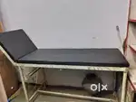 CLINIC stretcher + Patient Examination divider+ Stool of patient exmn