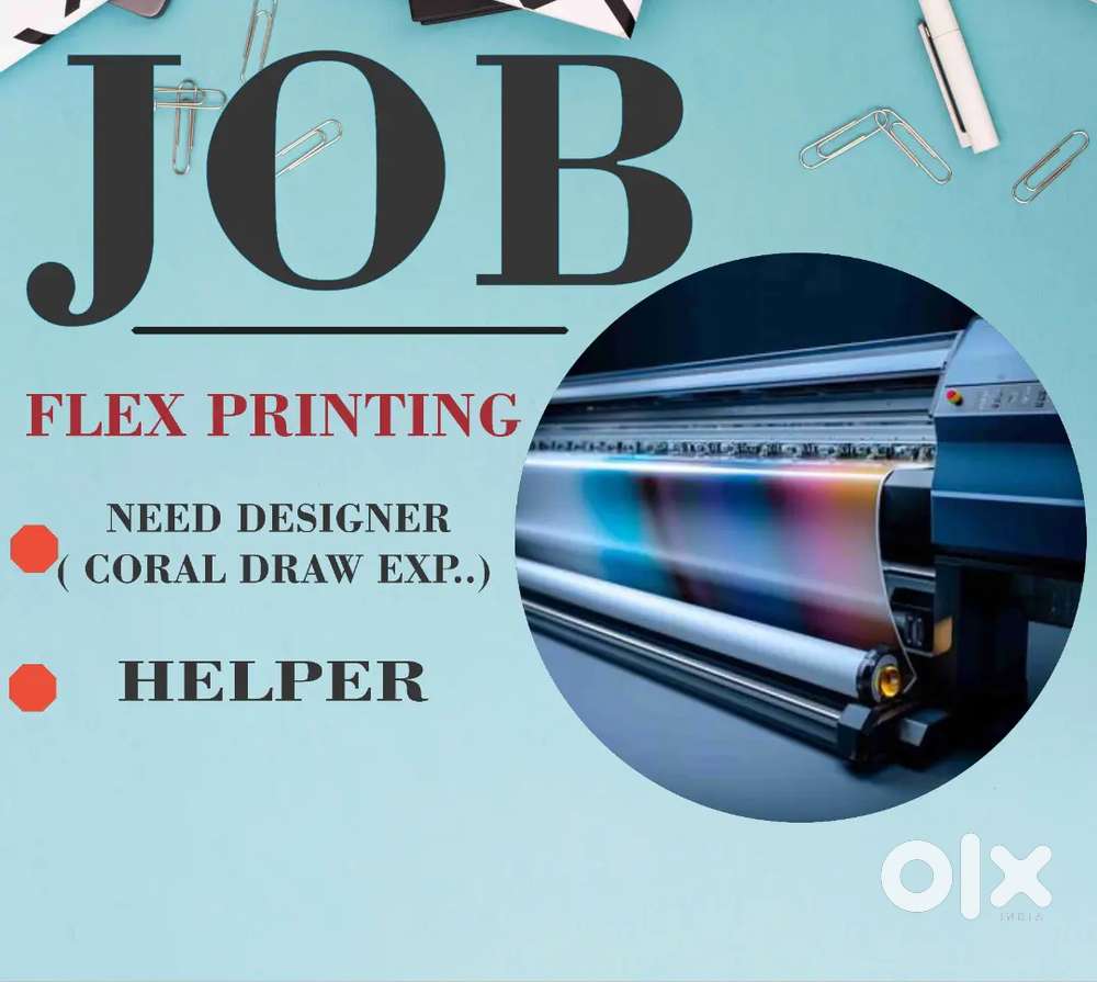 We are hiring designer and helper