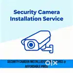 SECURITY CAMERA INSTALLATION & SERVICE