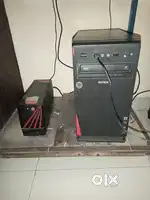 Computer with all essential items and wifi connectivity