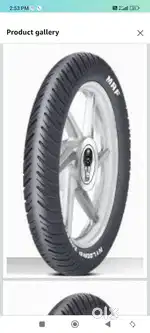 MRF tyre 80/100