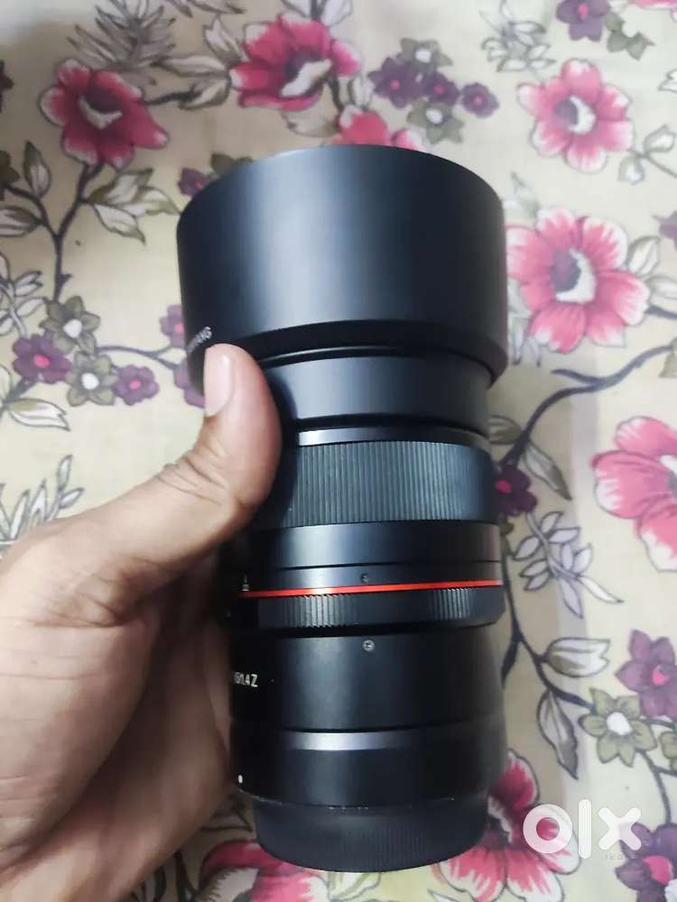 Camera lens Nikon zmount 85 mm 1.4 manual focus  new under warranty