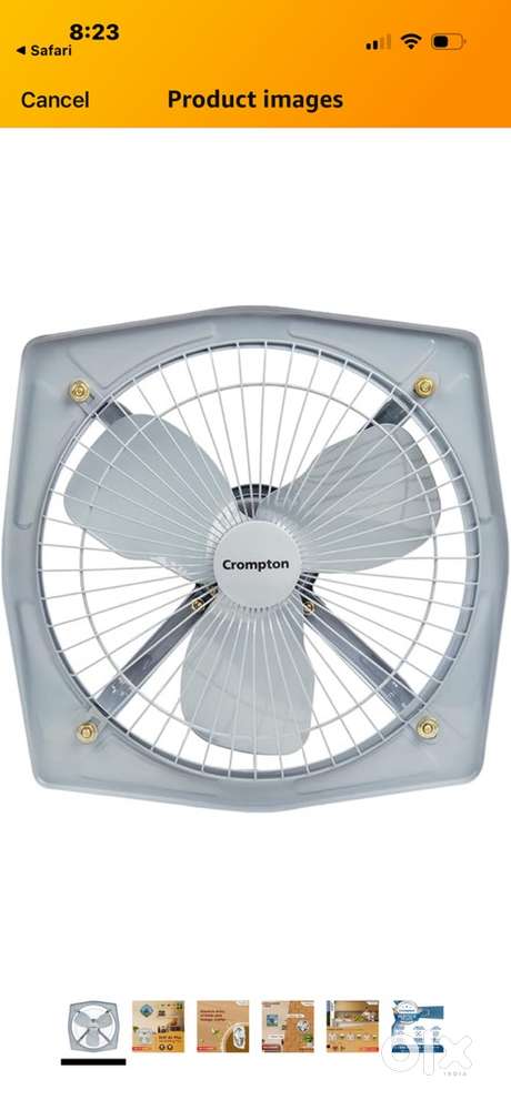 Crompton Drift Air Plus Metal 38 Watts Exhaust Fan