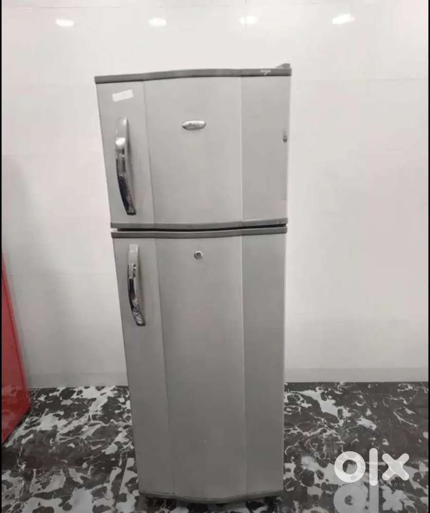 Whirlpool  Double door  280 litre  Grey colour built stabilizer