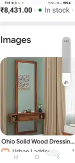 wall hanging rich pure teak branded dressing t