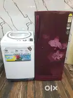 IFB aqua washing machine & godrej latest flower model refrigerator*/*