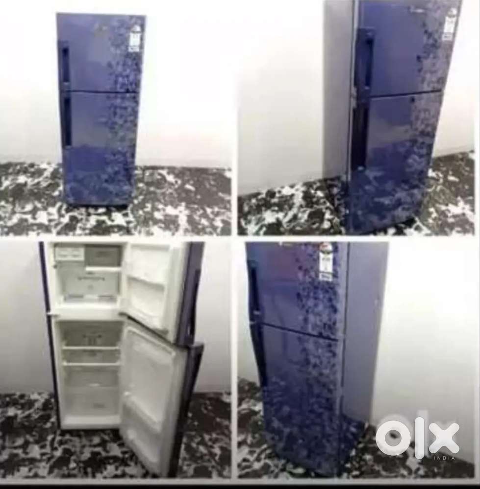 Tee Whirlpool double door 240ltrs inbuilt stabilizer flower model