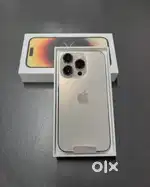 Apple iPhone 14 pro in good condition gold colour refurbished model