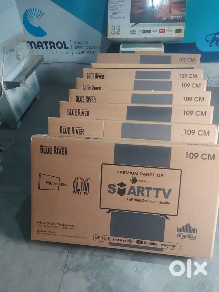 43 ,, smart 4k voice remote Bluetooth 2 yrs warranty