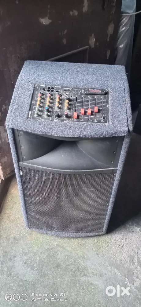 My 15 inchi sound system assemble with bluetooth