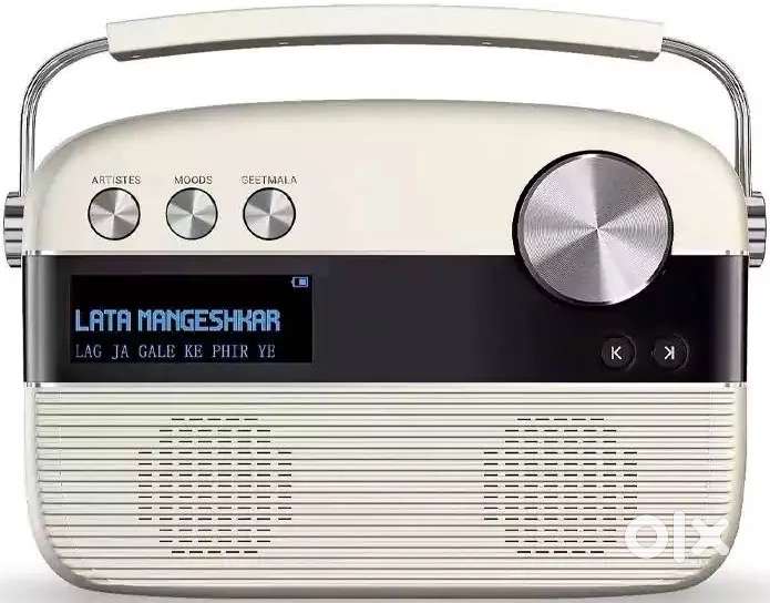 Saregama Bluetooth Speaker Carvaan White Hindi