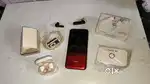 Phone, earphone, Airtel Wi-Fi, iPod