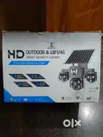 HD Outdoor & Wi-Fi smart security camera with solar only 1 month used