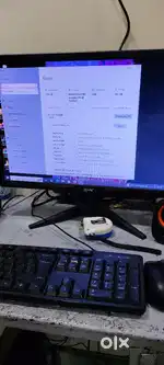 New computer with bill box   (warranty me hai sab)