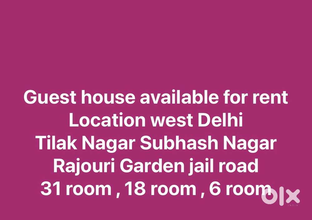 Guest house available for rent